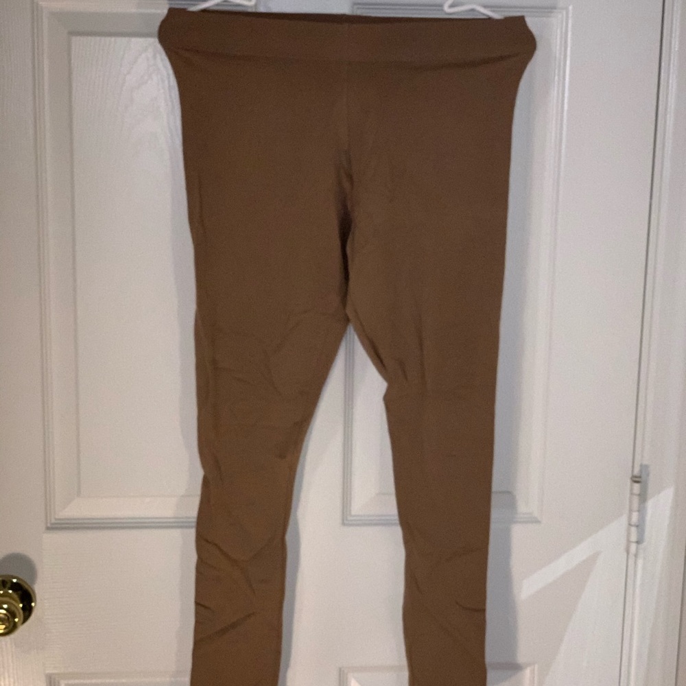light brown leggings